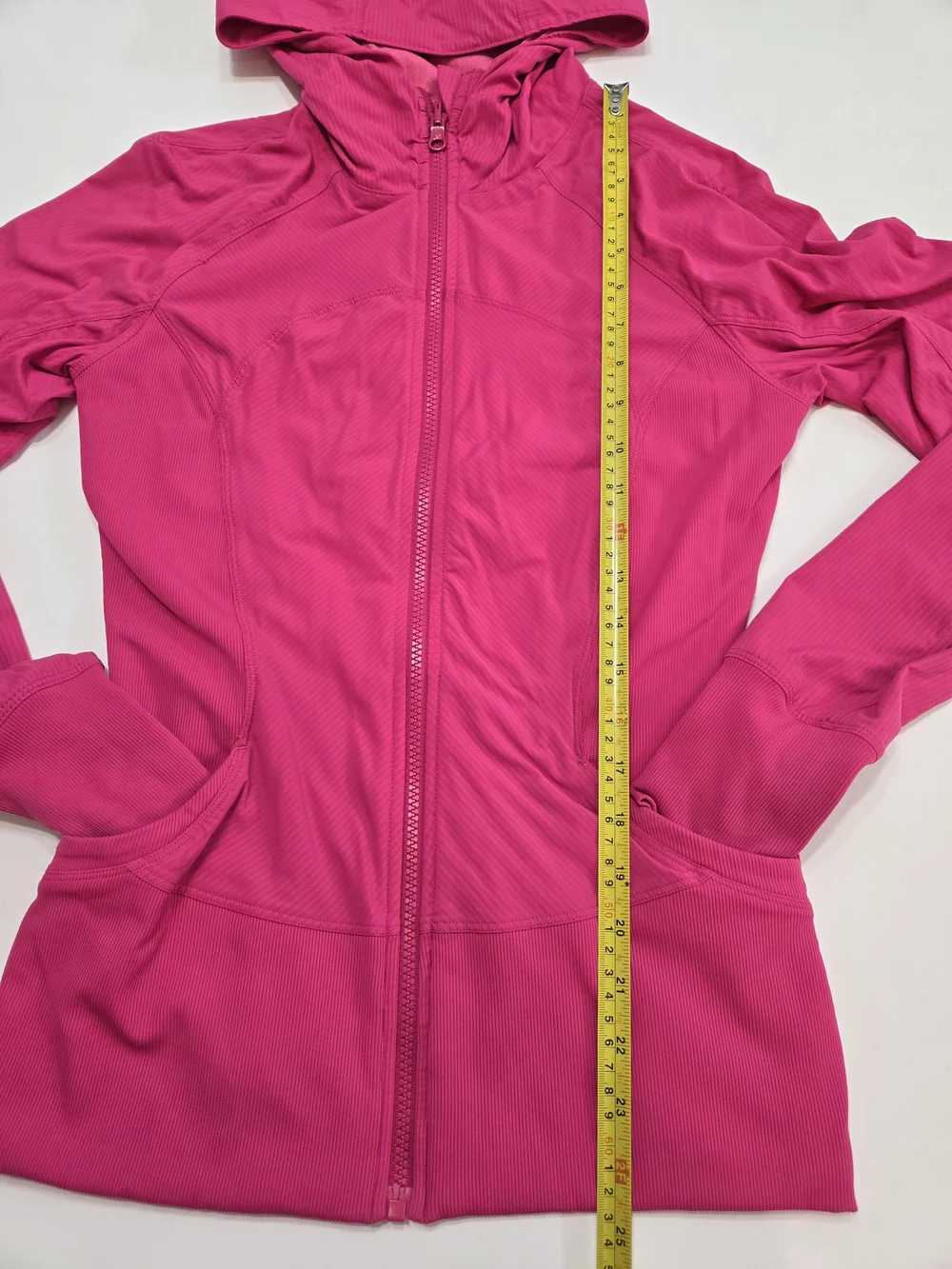 Lululemon In Flux Reversible Full Zip Jacket Size 8 Jewelled Magenta Pink